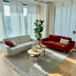 طقم كنب براوني المميز