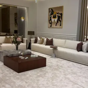 طقم كنب السرايا 6 قطع، تصميم أنيق، مناسب لغرفة المعيشة
